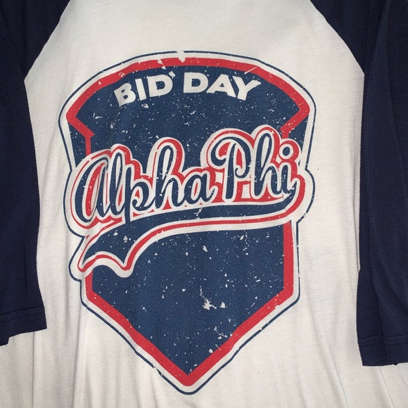 Alpha Phi Bid Day Shirt - Picture 2 of 2